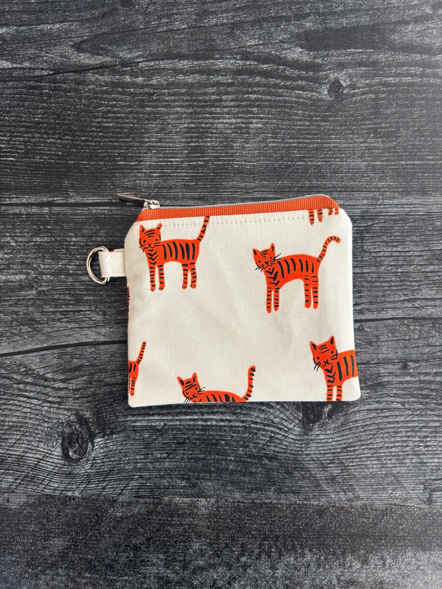 Catnap Orange - Zippered Pouch (Mini Sized)
