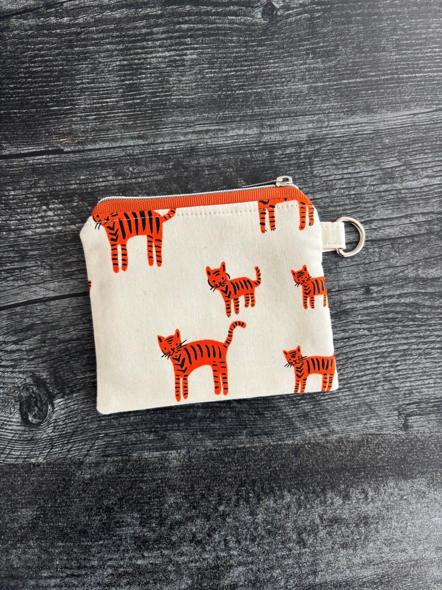 Catnap Orange - Zippered Pouch (Mini Sized)