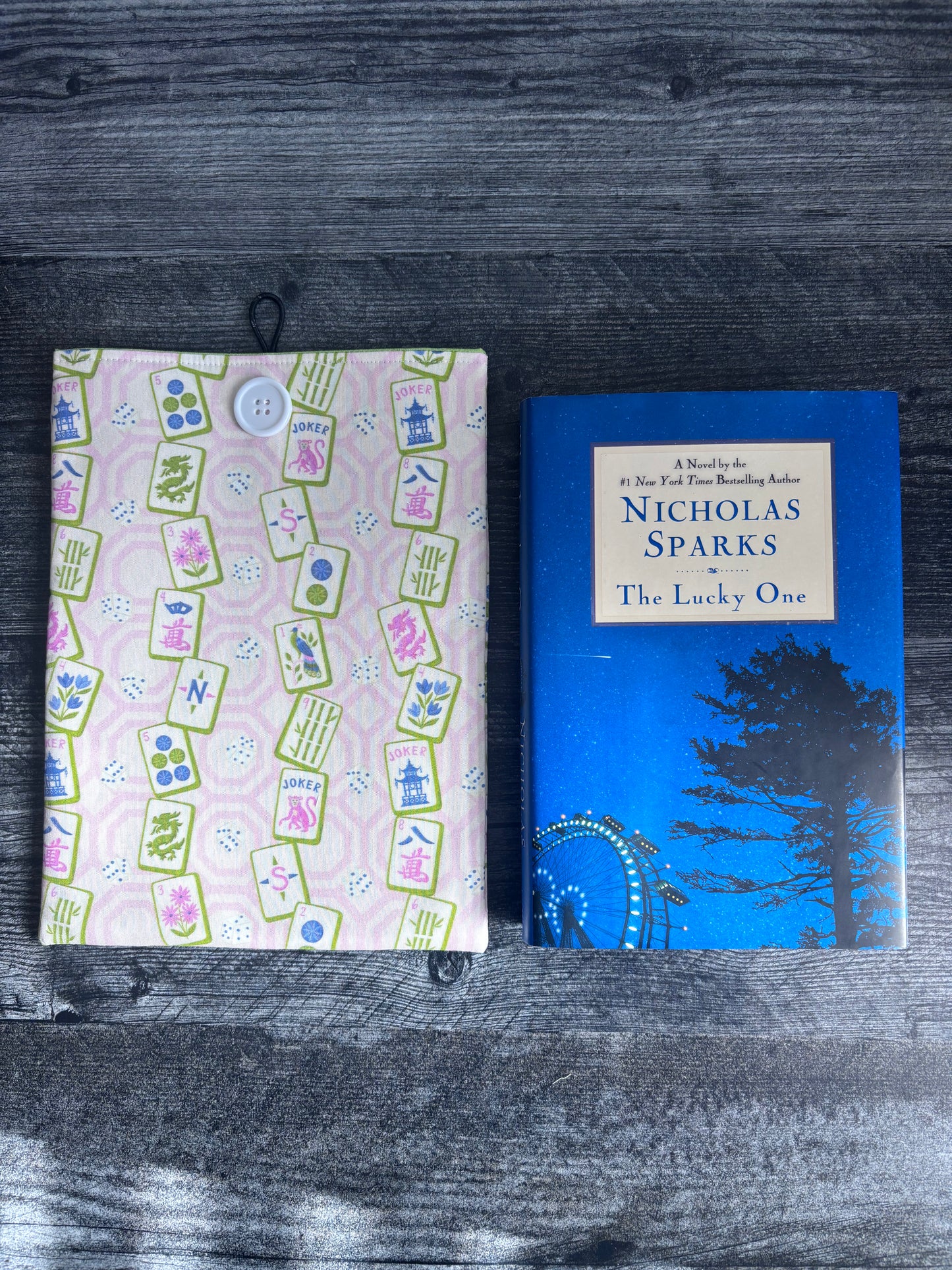 Mah Jongg in Pink - Book Sleeve