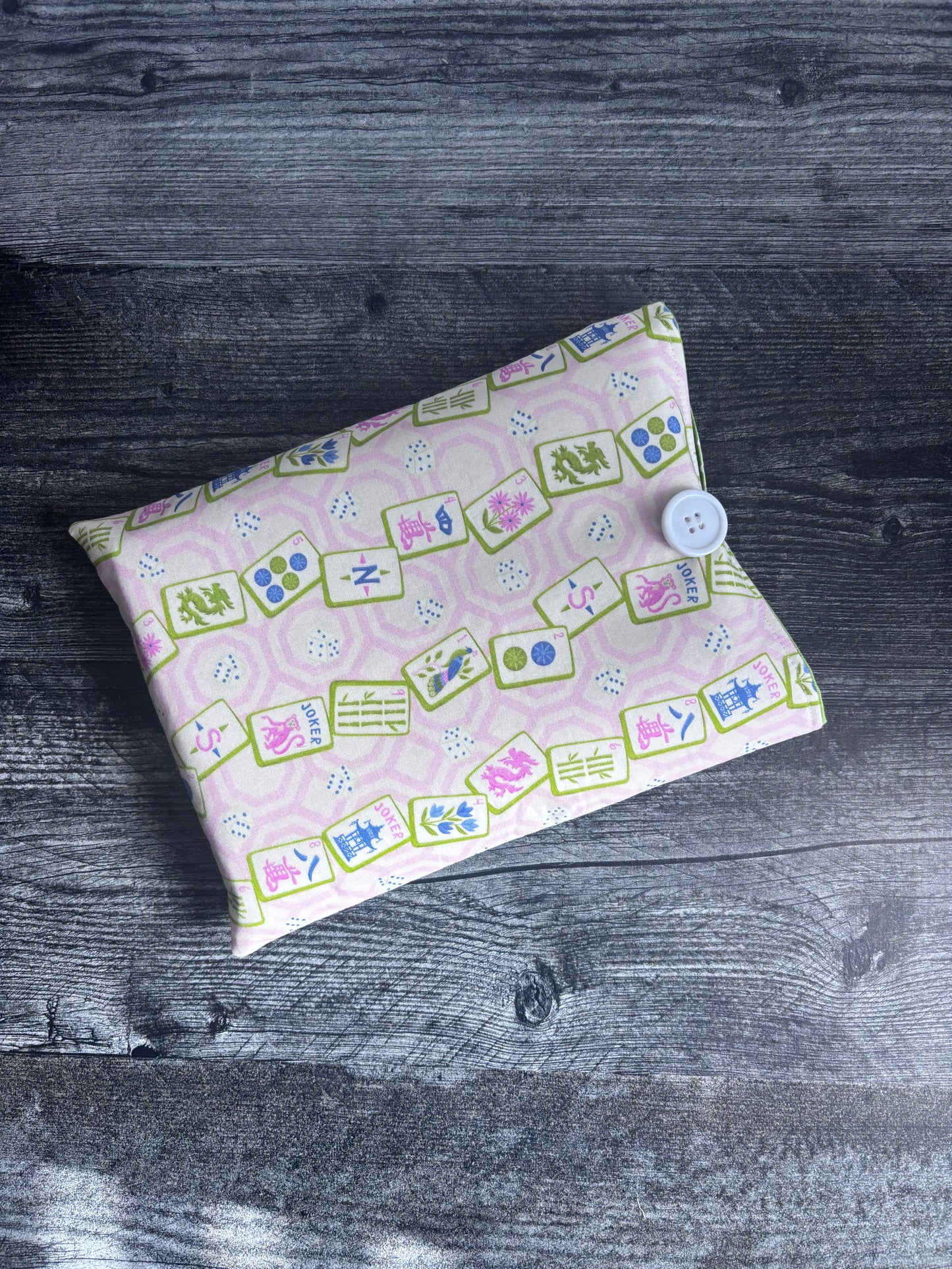 Mah Jongg in Pink - Book Sleeve
