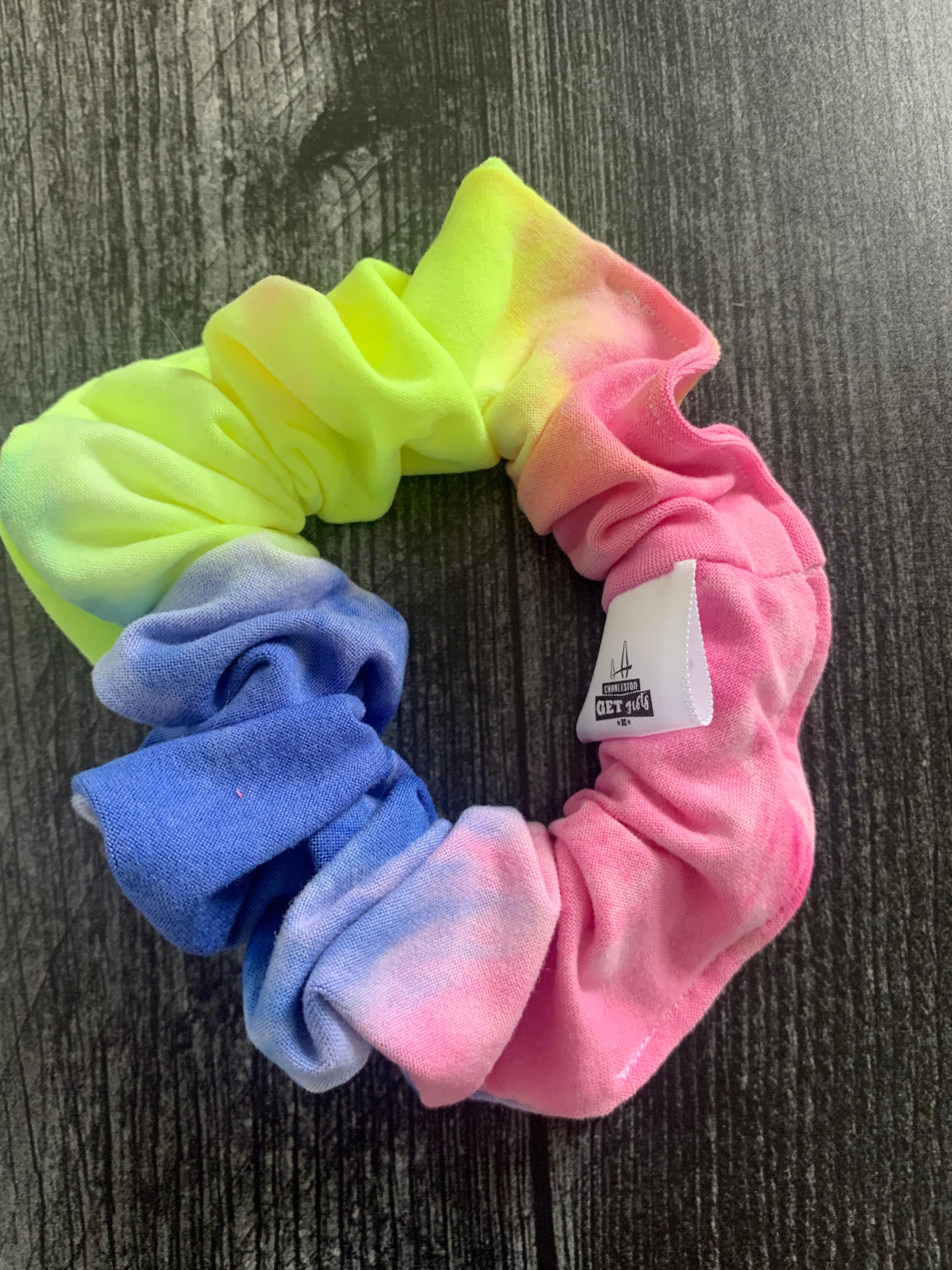 Tie-Dye - Knit Scrunchie
