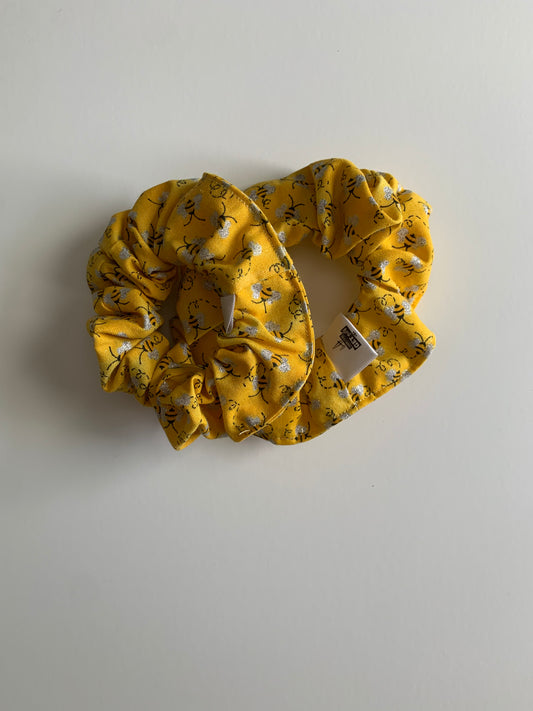 Sparkly Bees - Cotton Scrunchie