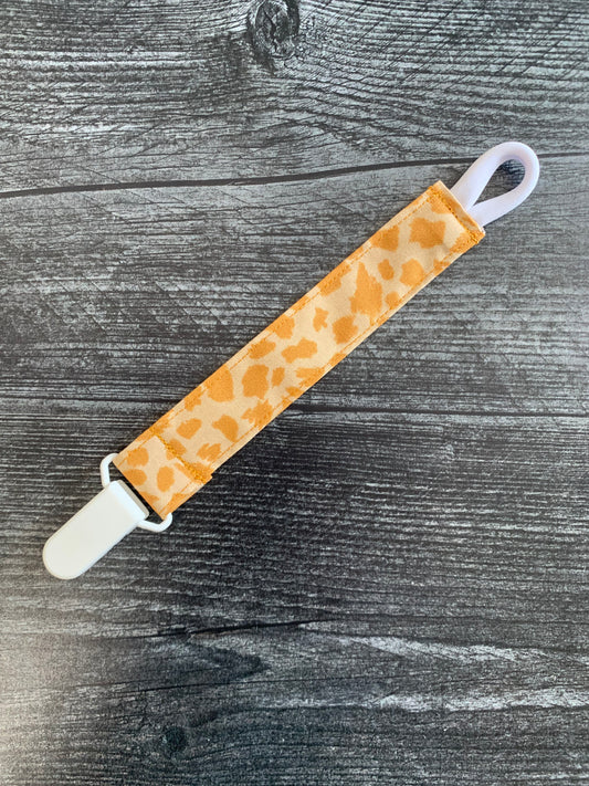 Giraffe Print - Paci Clip