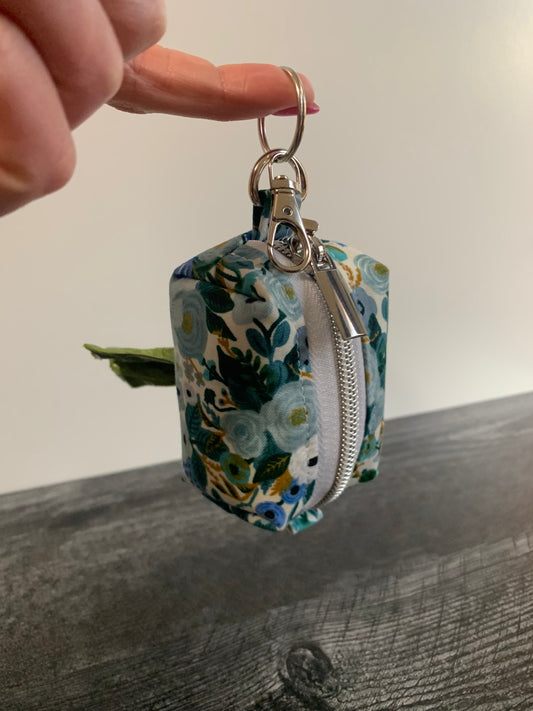 Petite Garden Party Blue - Waste Bag Dispenser