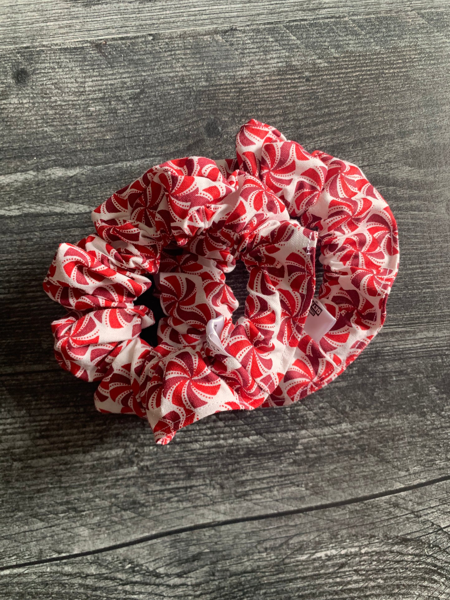 Peppermint Party - Cotton Scrunchie